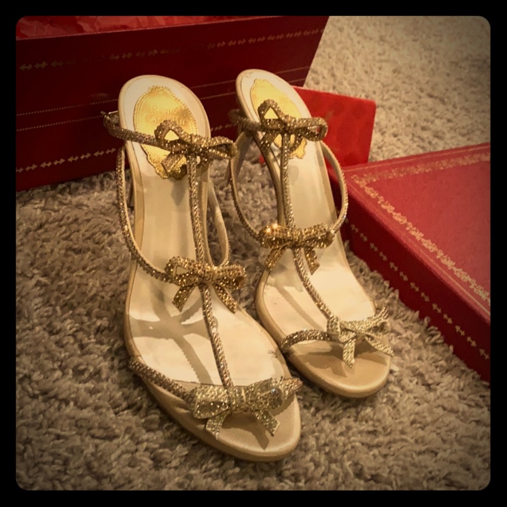 Caterina Honey- Crystal- Once Worn! Very classy